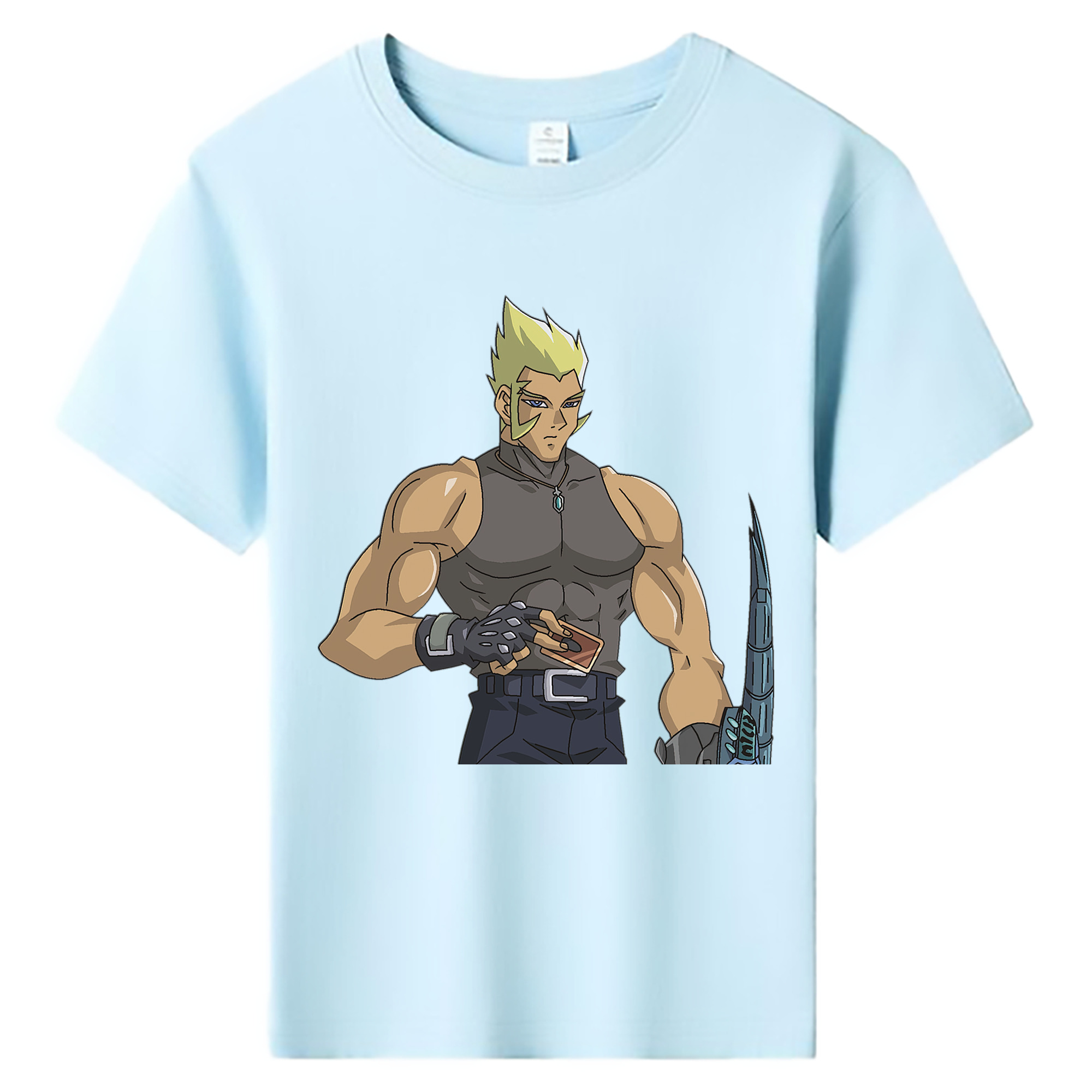 （画像用） 遊☆戯☆王 Yu-Gi-Oh! 綿100％キッズTシャツ（フロントプリント）